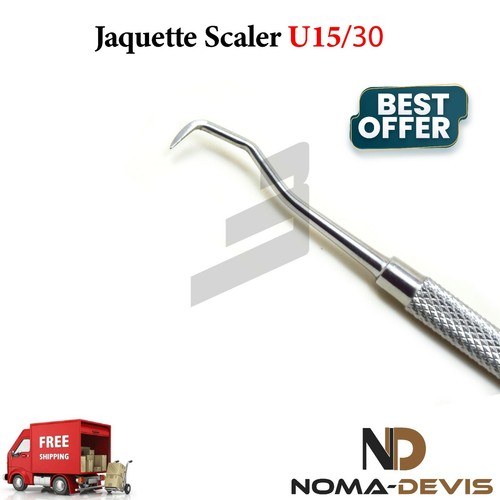 Jaquette Scaler U15/30 Dentistry Hygienists Dental Lab Instruments Double Ended - Picture 3 of 4