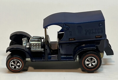 Paddy Wagon Hot Wheels Redlines 1969 Mattel, Bleu Foncé, Vintage Occasion