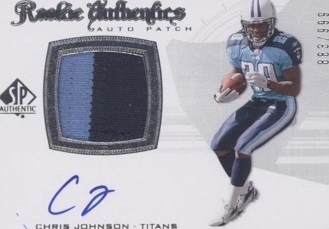 2008 SP Authentic Chris Johnson #288 - 1 of 2