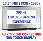 Alienware M17 R4 FHD 17.3" 300HZ LCD Screen B173HAN05.4 eDP 40 Pin 06FC17