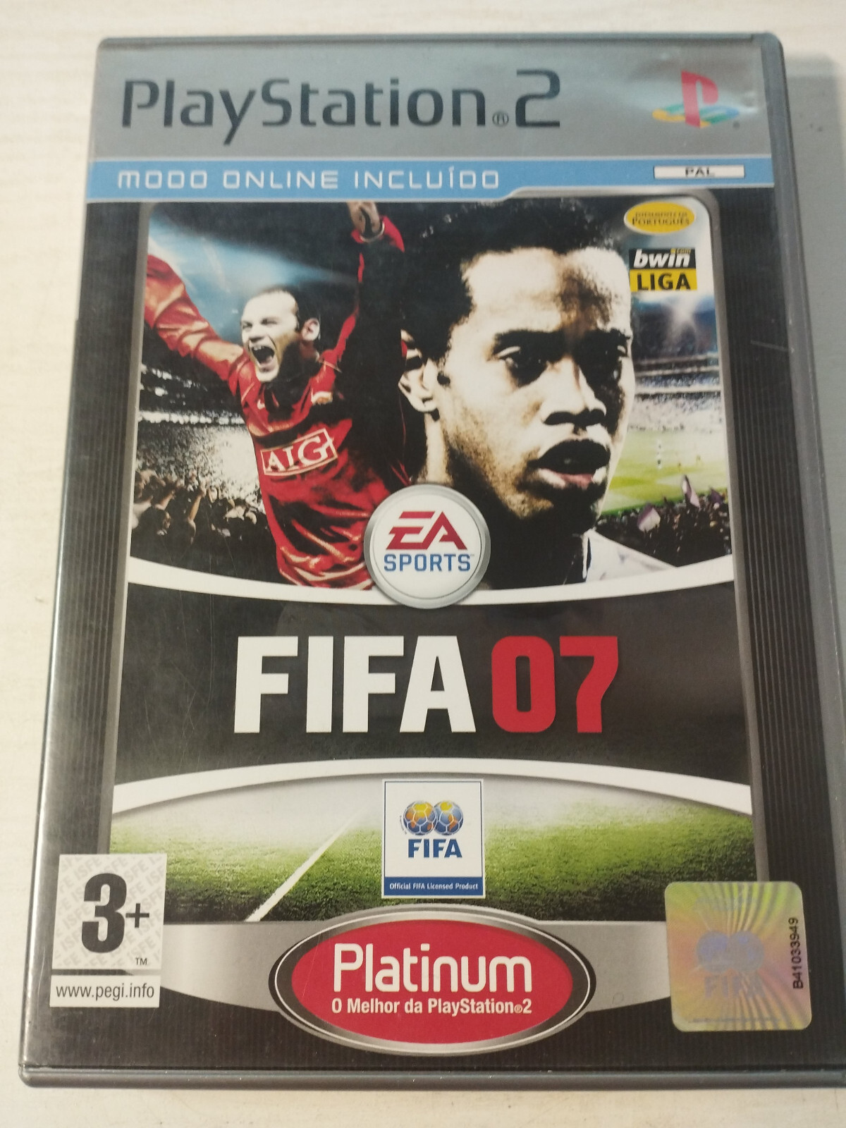 FIFA 07 PLATINUM EA SPORTS - PLAYSTATION 2 Juego Para PS2 Edicion Portugal