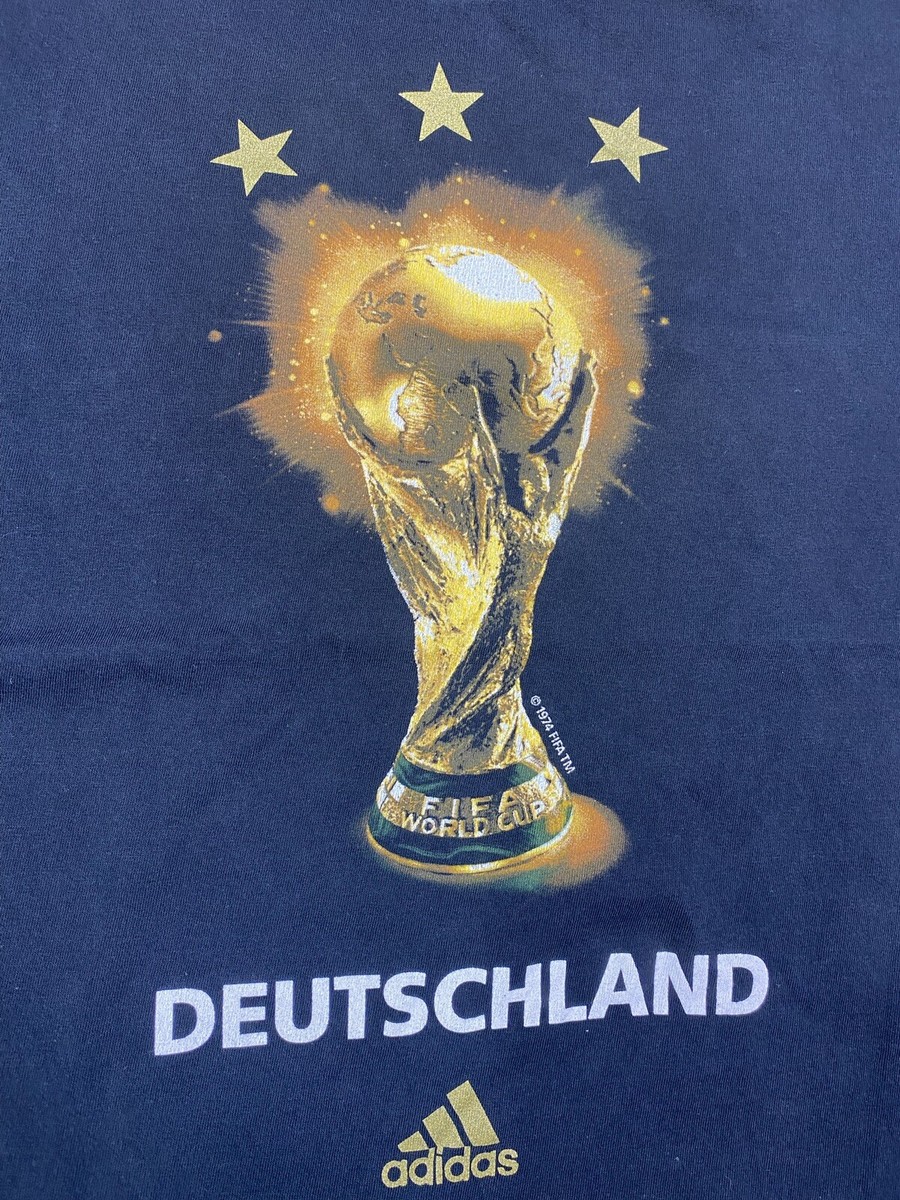 adidas 2006 fifa world cup deutschland germany t shirt small black