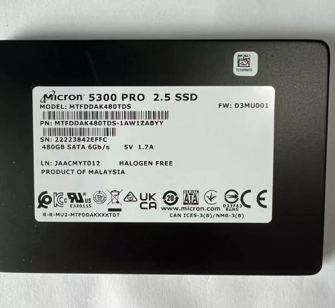 Preços baixos em Micron SATA III 512 Gb de drives de estado sólido