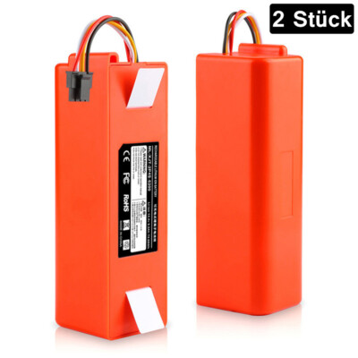 2 Stk. 6500mAh Akku für Xiaomi Roborock S50 S51 S55 Robot Vacuum