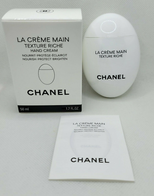New! Chanel La Creme Main Texture Riche Hand Creme 1.7 fl. oz. 004