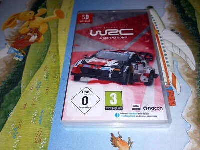 BIGBEN INTERACTIVE WRC Generations Neu OVP ungeöffnet (Nintendo Switch) Karten Version