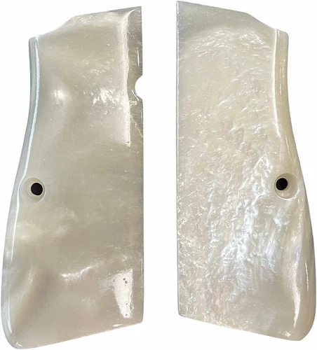 New, Resin pearl grips for Browning Hi-Power
