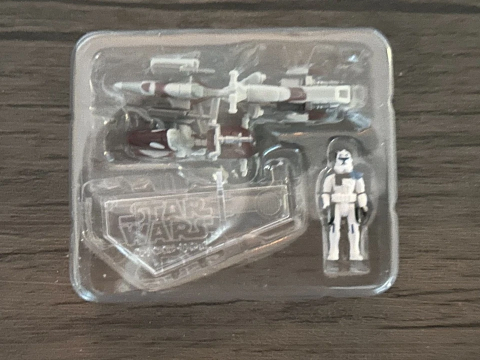 STAR WARS Micro Galaxy Squadron Mystery Series 7 CAPITÁN REX y Barc con SIDECAR Foto 3 de 4