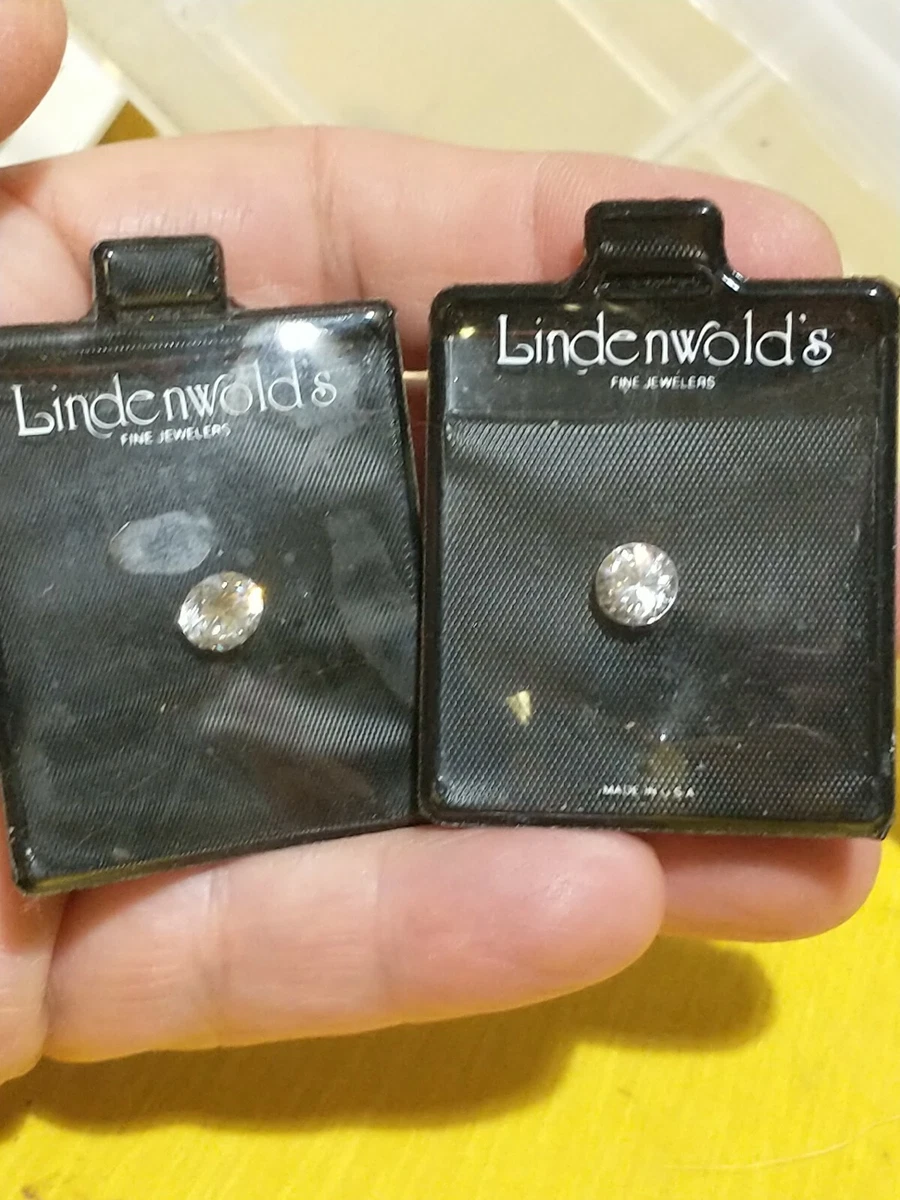 Lot of 2 Lindenwold s Fine Jewelers 1ct Cubic Zirconia Loose Gems