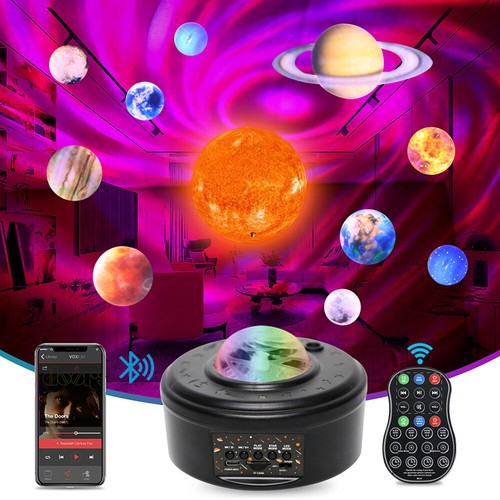 Galactic Night Projector Lights Star Projector & Aurora,Built-in Music Speaker