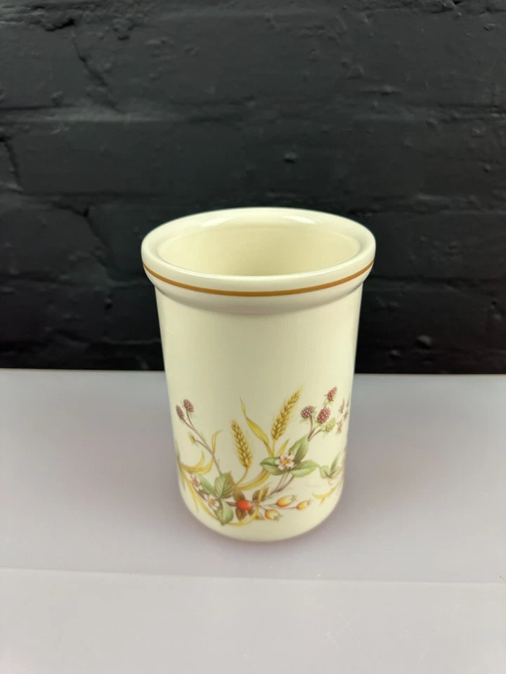 St Michael Marks & Spencer Harvest Storage Jar Utensils Cutlery Holder 6.5" - Image 3 of 4