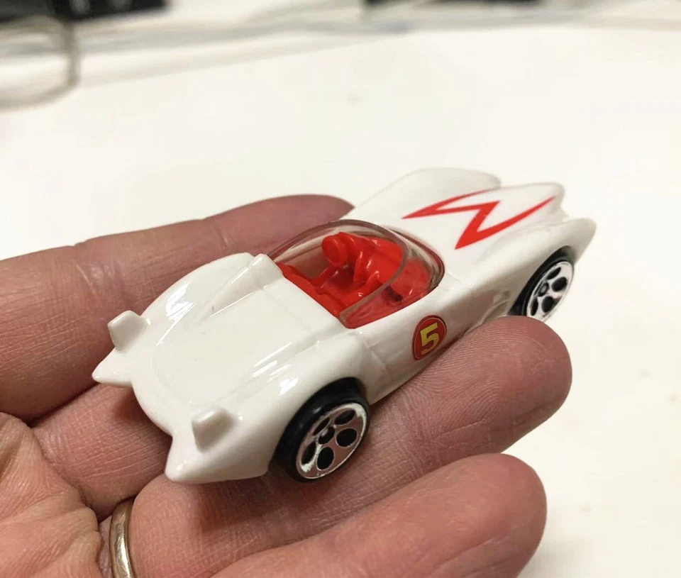Hotwheels Speed Racer X Mach 4 5 6 9 Diecast Base Model Car Loose - Image 3 of 4