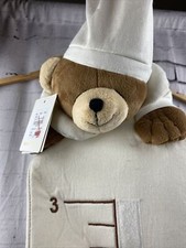 Straw Studios Height Measuring Wall Tapestry 3 Ft or 36 Inches Bear Plush H40 