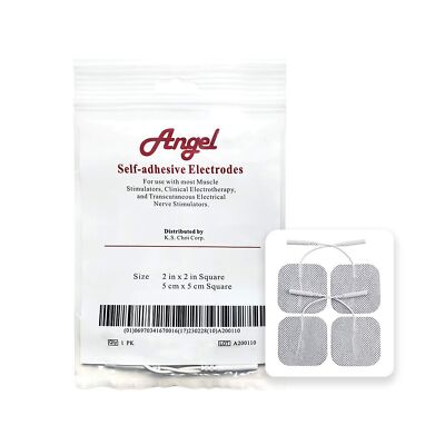 IReliev TENS & EMS Electrode Pads Value Pack (40 Count) - 2x2 Inch, Reusable, Pre-Gelled