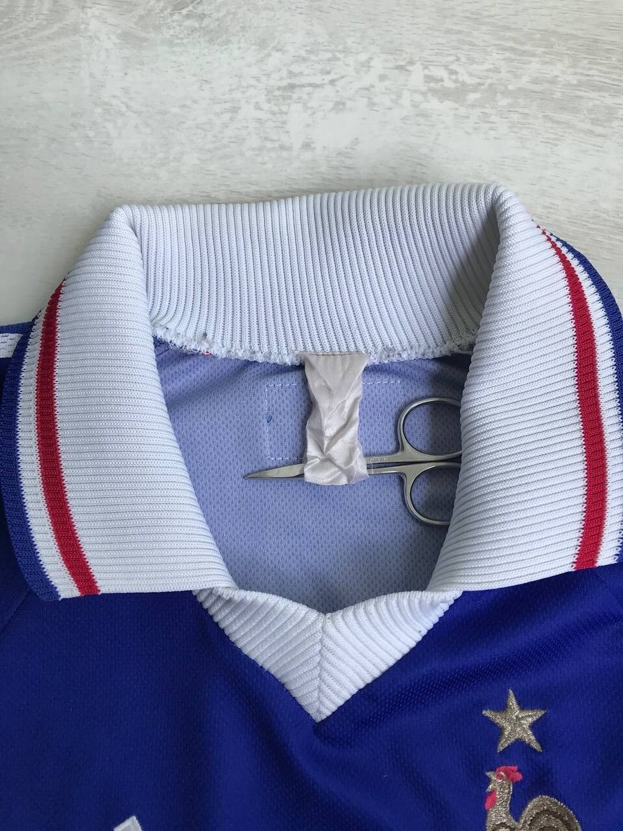 FRANCE 1998 2000 WORLD CUP HOME FOOTBALL SHIRT JERSEY ADIDAS FRANCE 1998 2000 WORLD CUP HOME FOOTBALL SHIRT JERSEY ADIDAS