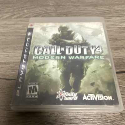 Activision Call of Duty 4 Modern Warfare PS3 2007 Shooter Manual NTSC-U/C M