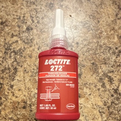 Loctite 272 Threadlocker High Strength 1.69 fl oz (50 ml) IDH 88442