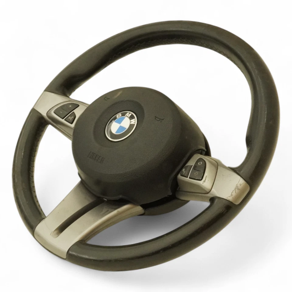 03-08 Bmw Z4 E85 Steering Wheel Leather Multifunction Switch Buttons Unit Oem - Imagem 4 de 4
