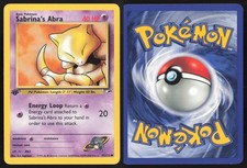 Pokemon TCG | Sabrina's Abra 91/132 | Gym Heroes Common 1st Edition | Near Mint