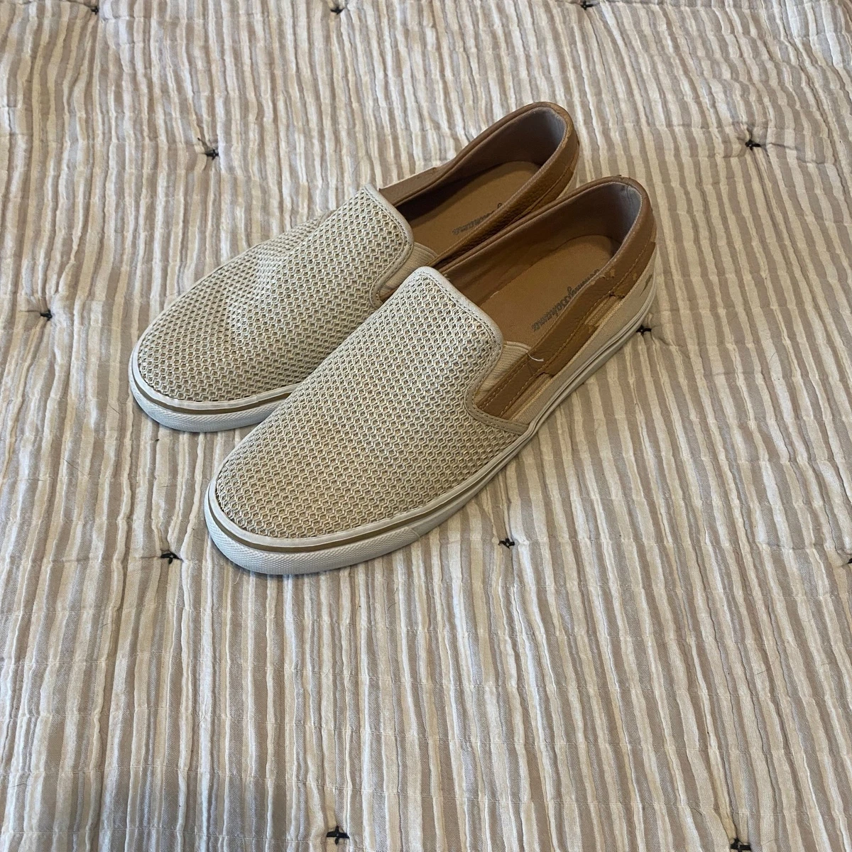 Tommy Bahama Felton Loafer Nubuck Perforated Leather SlipOn Casual Shoe Tan 8.5M Tommy Bahama Felton Loafer Nubuck Perforated Leather Casual  main image 3