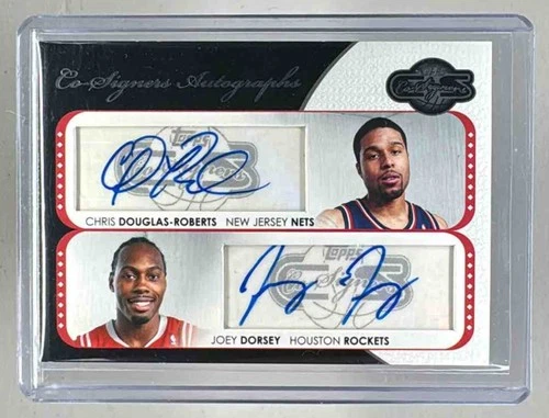 Chris Douglas-Roberts Joey Dorsey 2008 Topps Co-Signers #CS-DRD Dual Auto /240