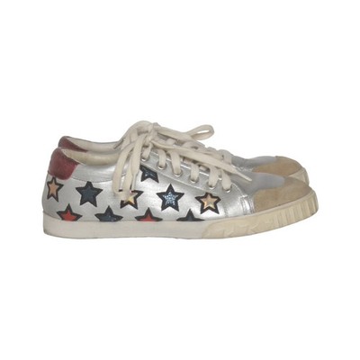 ASH, Sneaker, Größe: 38, Silber/Mehrfarbig, Damen #xOq