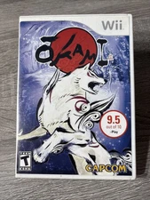 Okami Nintendo Wii, 2008 Complete Video Game w/Manual Tested Very Clean