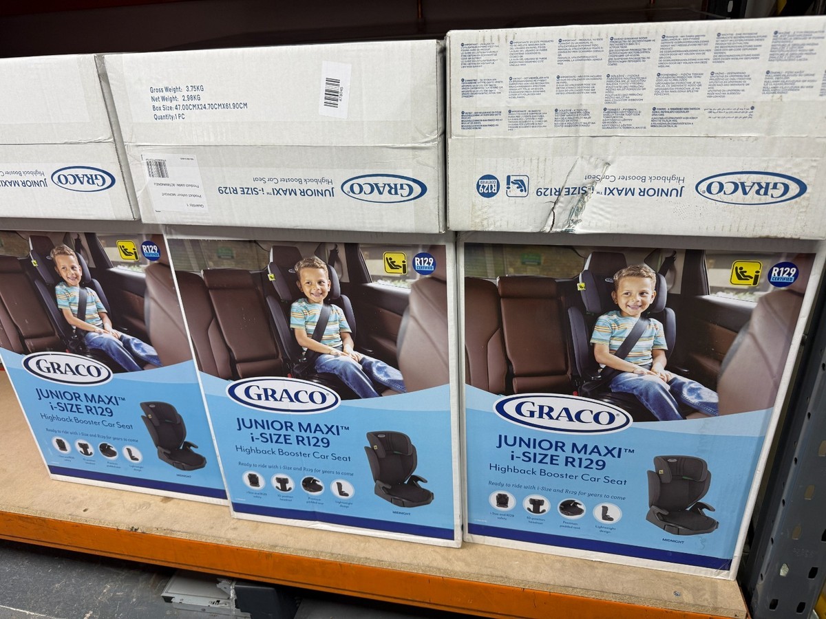 Graco Junior Maxi i-Size R129 Booster Car Seat 12 Years UK