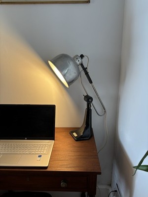 Harrods Surgical Department, A Unique Vintage Fully Adjustable Table / Desk Lamp