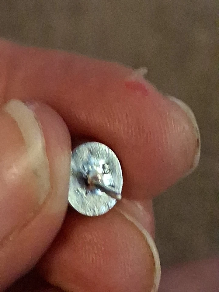 Aretes vintage de plata 925 y perlas negras firmados Jackson Foto 4 de 4