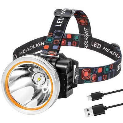 High Lumen Coon Hunting Light, Hands-Free Superbright LED Headlamp, Waterproo...