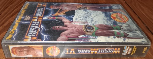 Wrestlemania VI VHS Hulk Hogan Ultimate Warrior Coliseum Official WWF Video - Picture 3 of 7