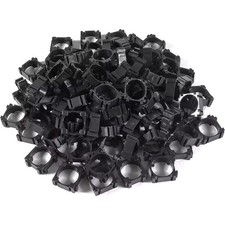 100Pcs 18650 Lithium Battery Holder, Plastic Battery Pack Bracket Cylindrical Ce