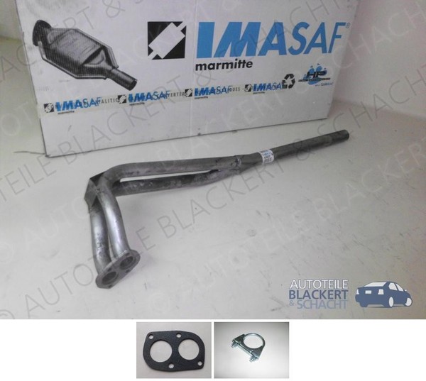 Imasaf Auspuff Hosenrohr für Lancia Beta+Coupe+Spider 1.3-1.8 61-81KW -9/74-image