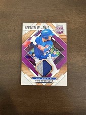 Luis Rodriguez 2020 Panini Elite Extra Edition Materials #PM-LR /7 *Prospect* 
