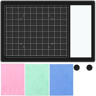 Glass Craft Mat for Crafting Measuring Painting Work Magnetic Cutting Media M...