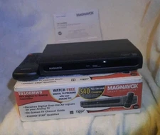 Magnavox DTV Digital to Analog TV Converter TB100MW9 With Remote Manual And Box