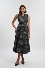 Karen Millen Midi Dress Womens Occasion Dresses