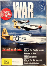 WAR: PACIFIC; PRELUDE; NAZIS STRIKE; IN THE AIR; BATTLE OF BRITAIN - NEW 6 DVDs