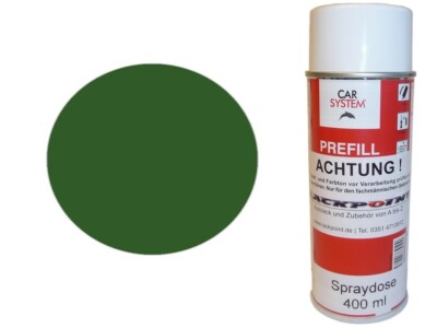 1x Lackspray 400ml 1K Autolack Lackpoint Glänzend RAL 6002 Laubgrün !