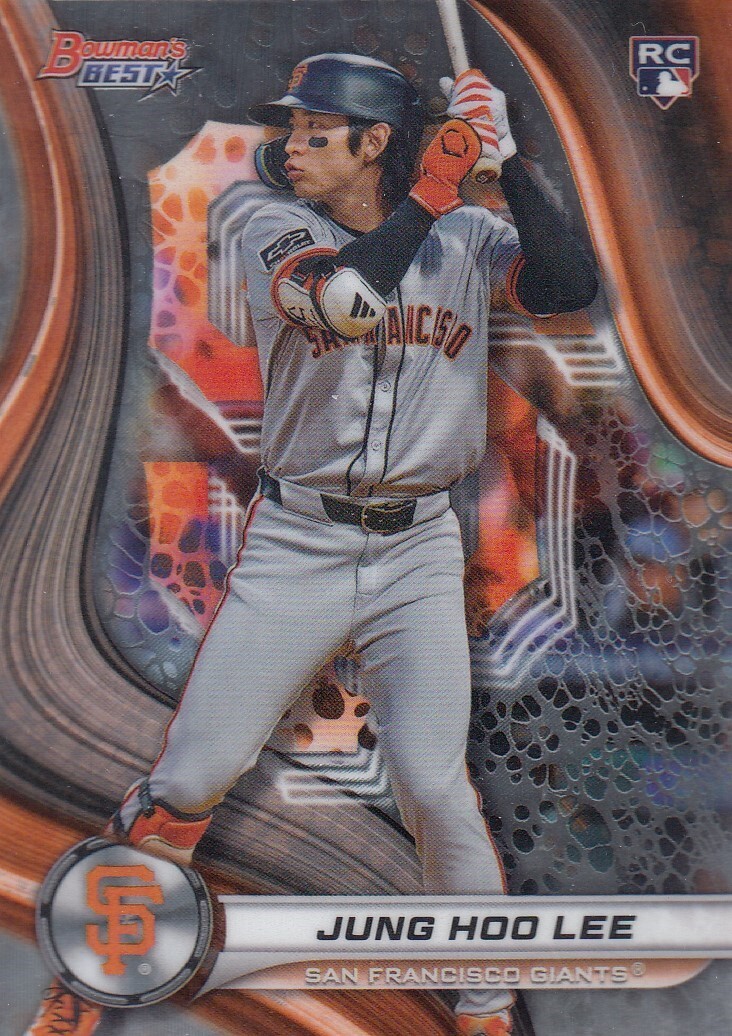 JUNG HOO LEE BOWMAN'S BEST ROOKIE CARD RC SAN FRANCISCO GIANTS #57 2024 24