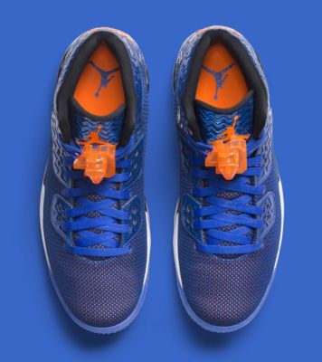 Nike Air Jordan Spike Forty 40 PE NY Knicks Blue Orange