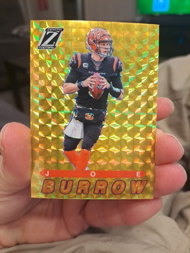 2023 ZENITH GOLD JOE BURROW 09/10.....JERSEY#.......AWESOME