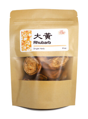 New Packaging Rhubarb Da Huang 大黃 4 oz