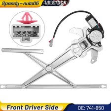Front Driver Side For 1997-2001 Honda CR-V Power Window Regulator with Motor