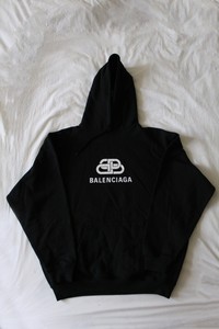 balenciaga hoodie black