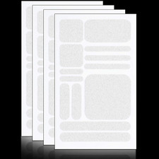 Zonon Silicone Phone Grip Tape Stickers, 4 Pieces Textured Anti-Slip Non-Slip Pa