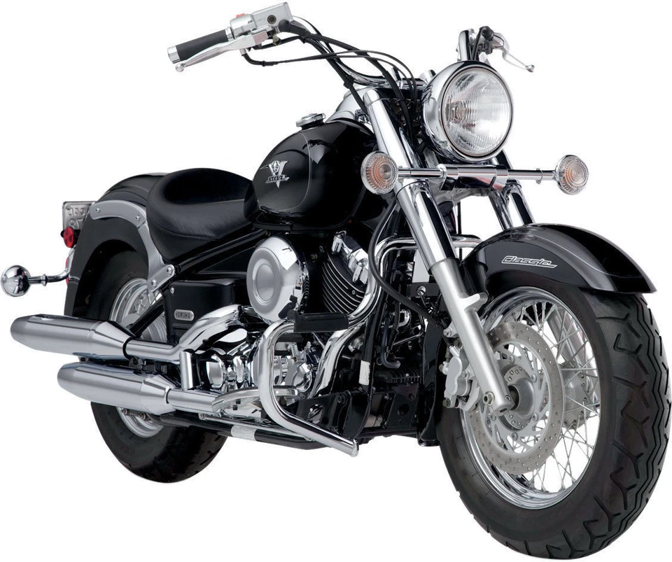 Lindby MULTIBAR Front Highway Bars (Chrome) Yamaha XVS650 V-Star 1998-2016 - Image 3 of 4