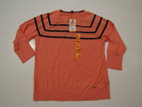 NAUTICA Pale Coral Sweater Shirt Light 