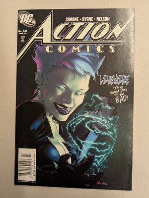 Action Comics 835 Rare Newsstand First Livewire DC Comics 2006 See pics B2